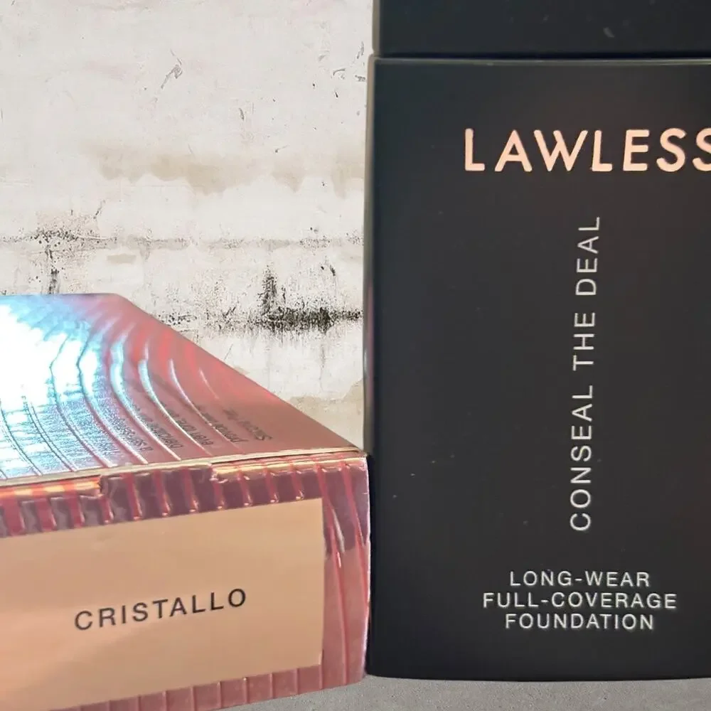 Lawless Conseal The Deal Long-Wear Full-Coverage Foundation in Cristallo NIB